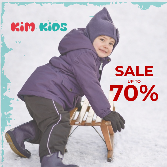 Скидки -70% в магазине KimKids!