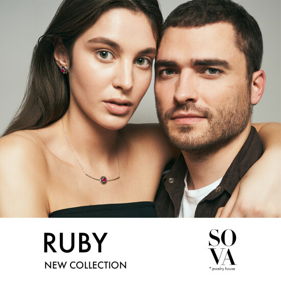 RUBY: ювелірний дім SOVA презентував першу колекцію присвячену рубінам