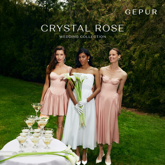 Весільно-вечірня колекція Crystal Rose