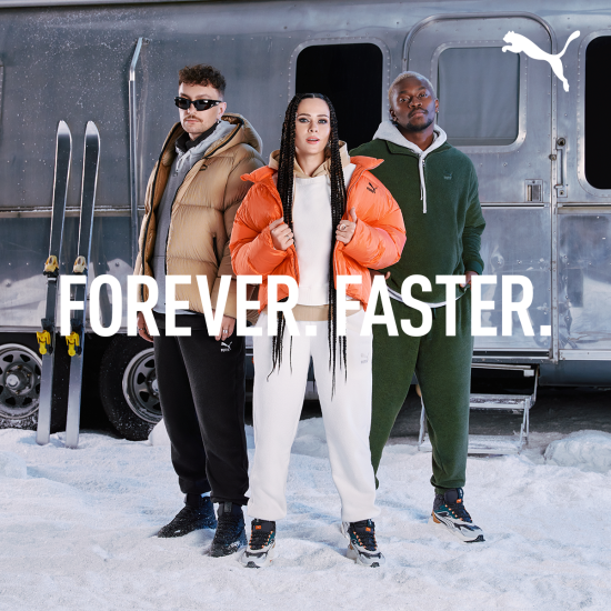 The new Winterized collection from PUMA