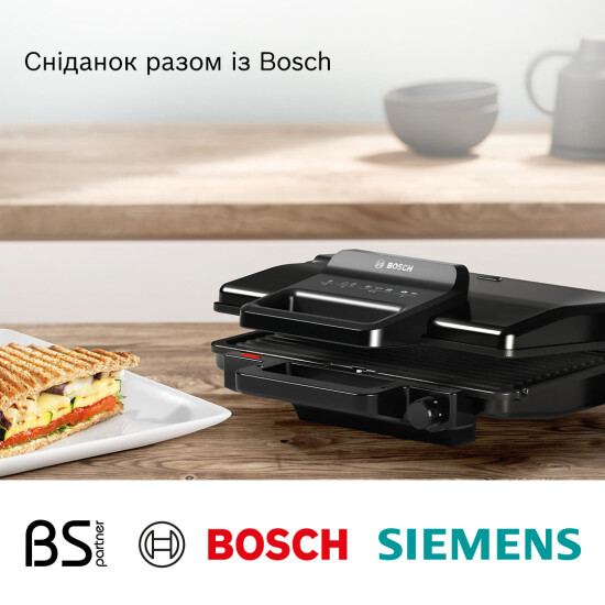 Delicious breakfast with BOSCH TCG3323 grill