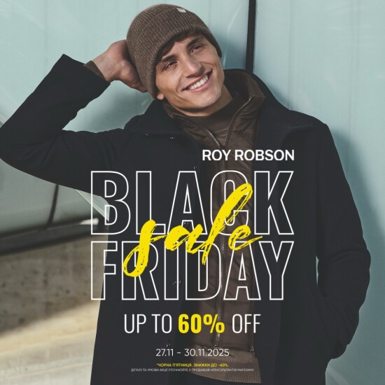 BLACK FRIDAY at Roy Robson