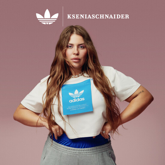 Ksenia Schnaider & adidas